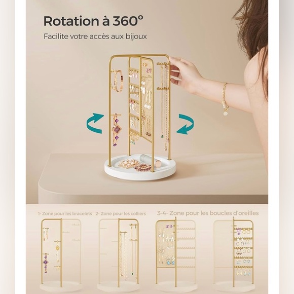 Rotating Jewelry Display Stand - Picture 3 of 8